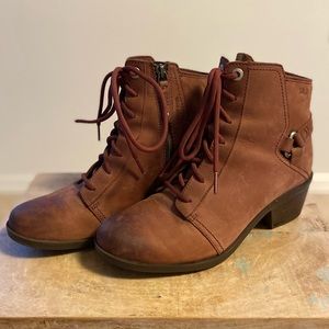 Teva waterproof low heel booties